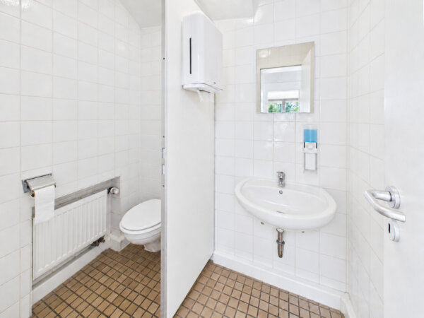 gepflegtes WC