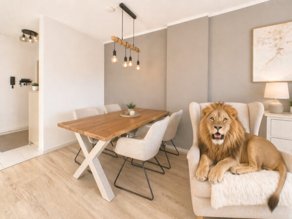 löwenstarkes Esszimmer
