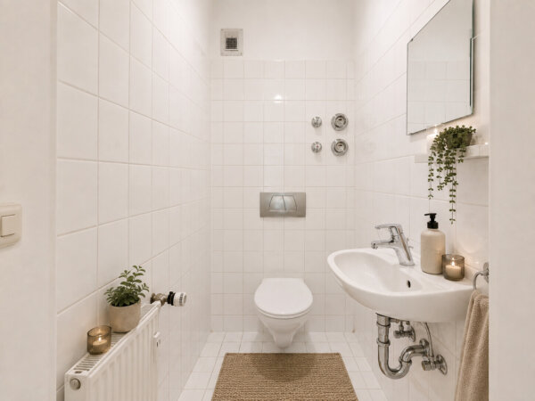 separates Gäste-WC