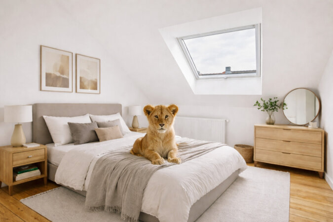 gemütliches Schlafzimmer