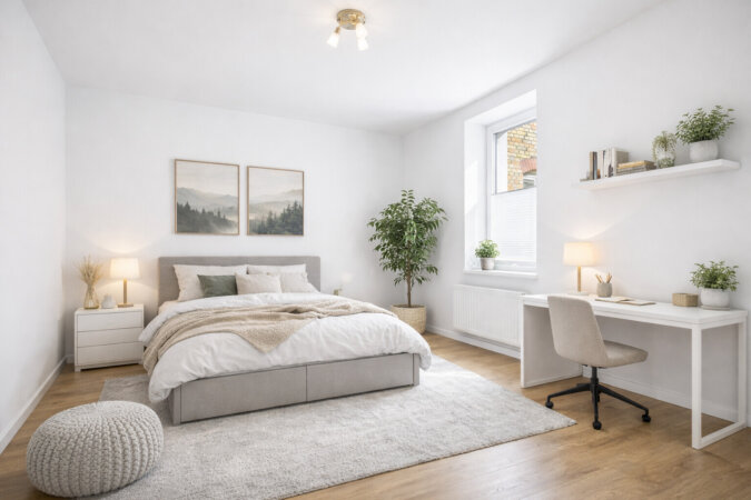 gemütliches Schlafzimmer