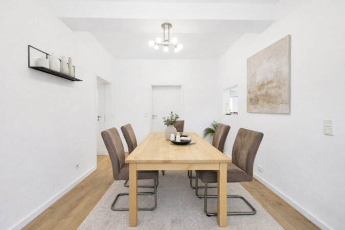 wohnlicher Essbereich