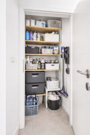 praktische Abstellkammer