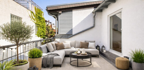 Maisonette-Wohnung mit Dachterrasse im Herzen Bessungens