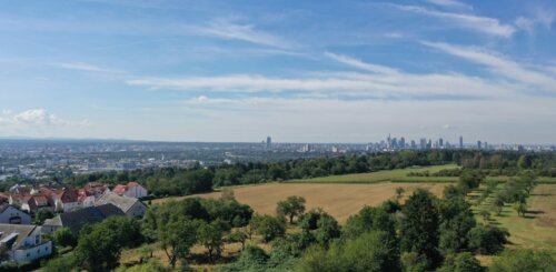 Garten- und Freizeitgrundstück mit 1A - Aussicht