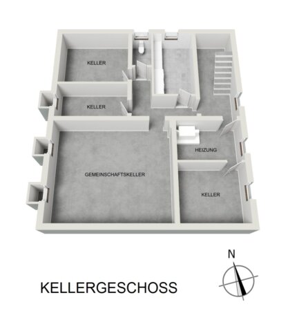Grundriss 3D KG