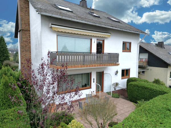 geschützte Terrasse