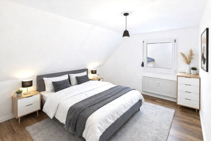 gemütliches Schlafzimmer