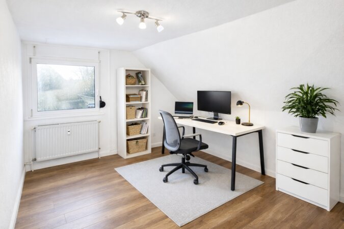 optimales Home-Office- oder Gästezimmer