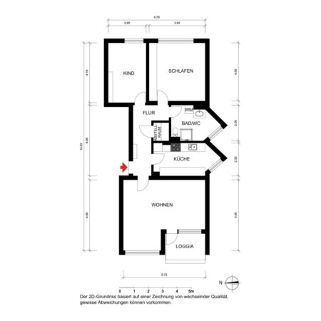 Grundriss 2D