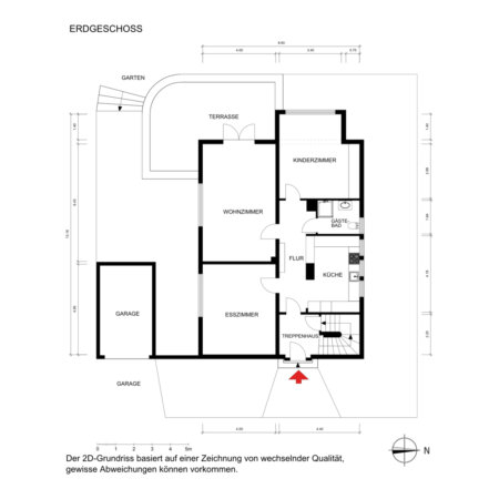 Grundriss EG 2D