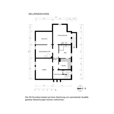 Grundriss KG 2D