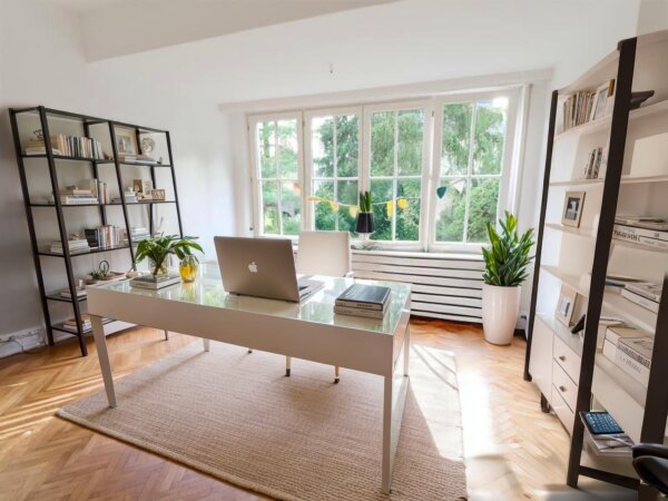 EG - Arbeitszimmer - visualisiert