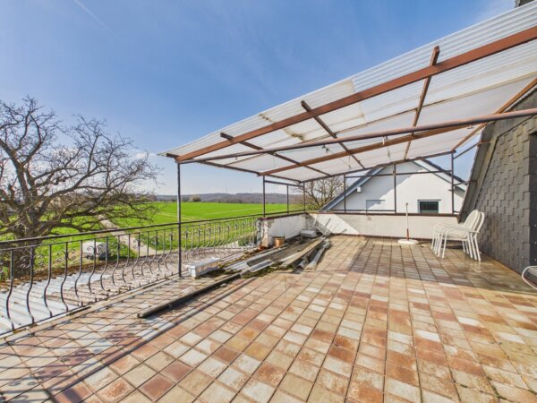 Dachterrasse mit Aussicht