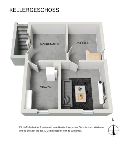 Grundriss 3D KG