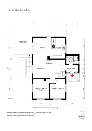 Grundriss 2D EG - OPTION