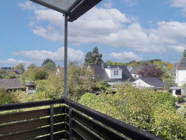 Balkon vor dem Schlafzimmer