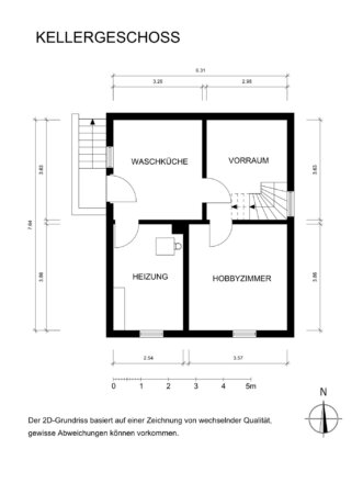 Grundriss 2D KG