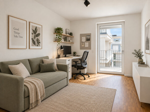 weiteres Zimmer als Kinderzimmer, Gästezimmer oder Homeoffice
