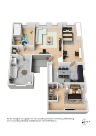Grundriss 3D