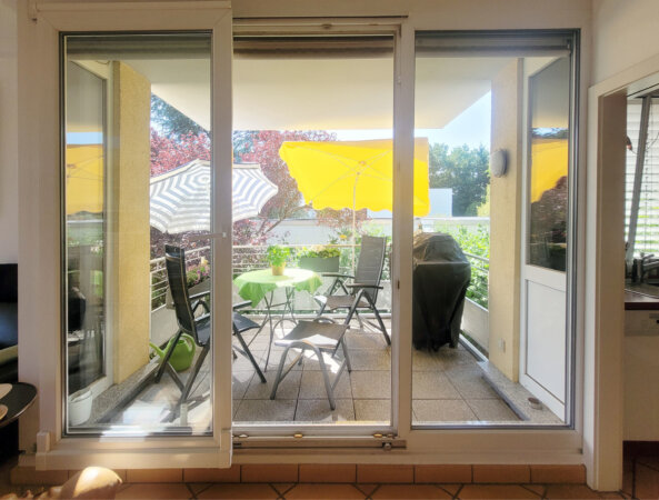 Zugang zum Balkon