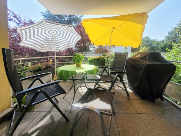 idyllischer Sonnenplatz