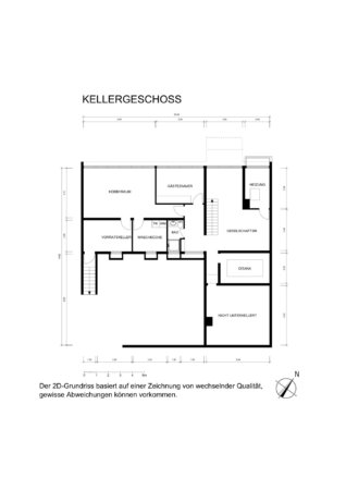 Grundriss 2D KG