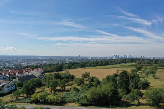 top Aussicht auf Frankfurt