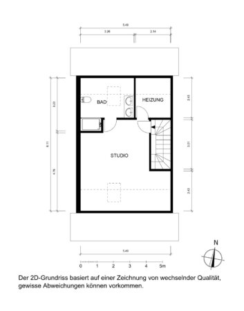 Grundriss 2D - DG