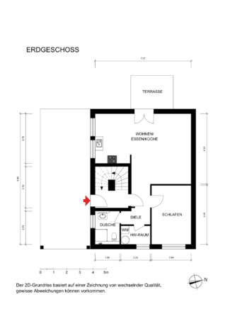 Grundriss EG 2D