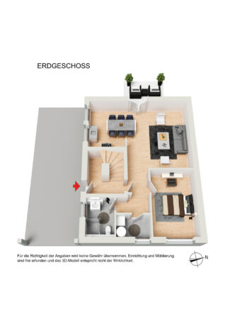 Grundriss EG 3D