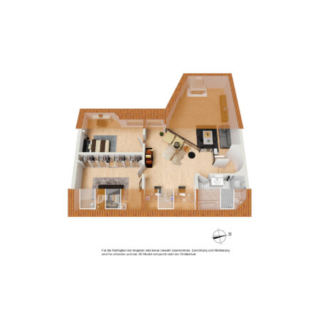 Grundriss 3D DG