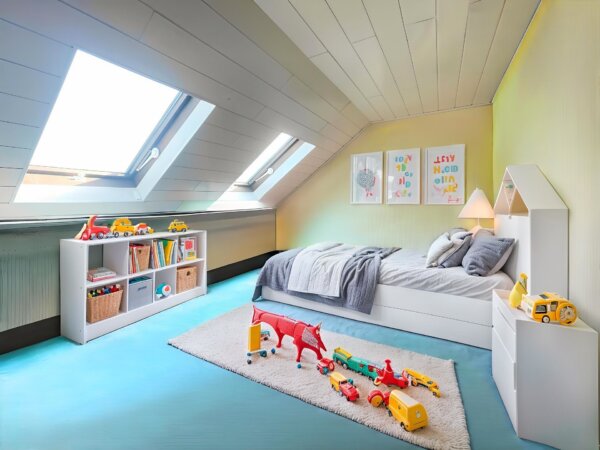 Einrichtungsvorschlag Kinderzimmer DG