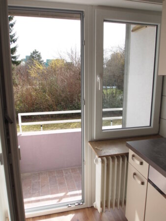 Balkon an der Küche   