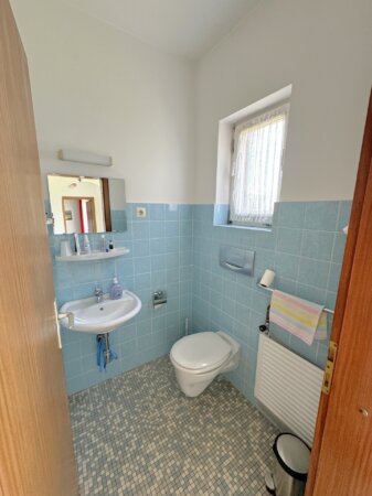 Gäste-WC mit Tageslicht