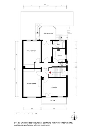 Grundriss EG 2D