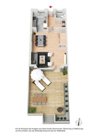 Grundriss 3D - EG