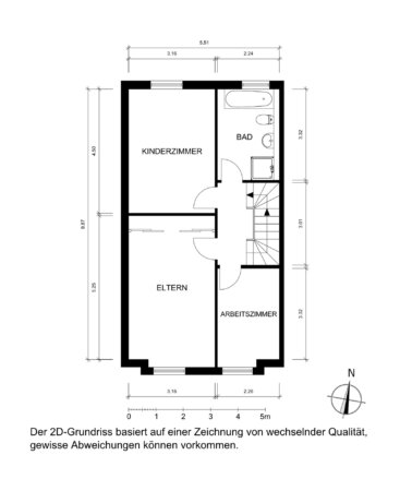 Grundriss 2D - OG