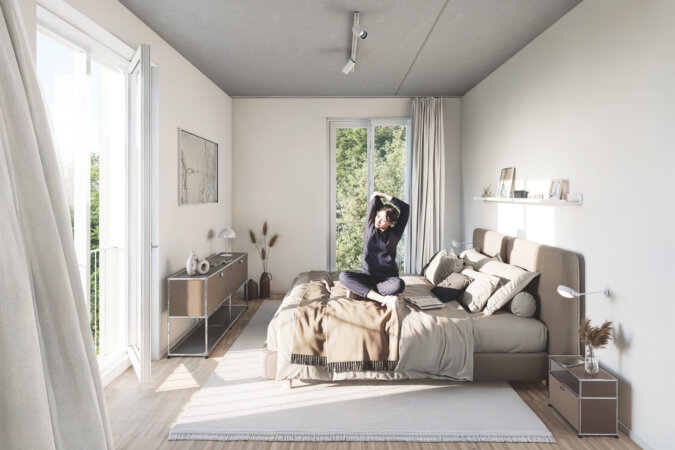 Visualisierung Schlafzimmer
