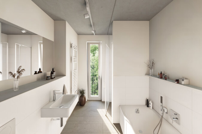 Visualisierung Badezimmer