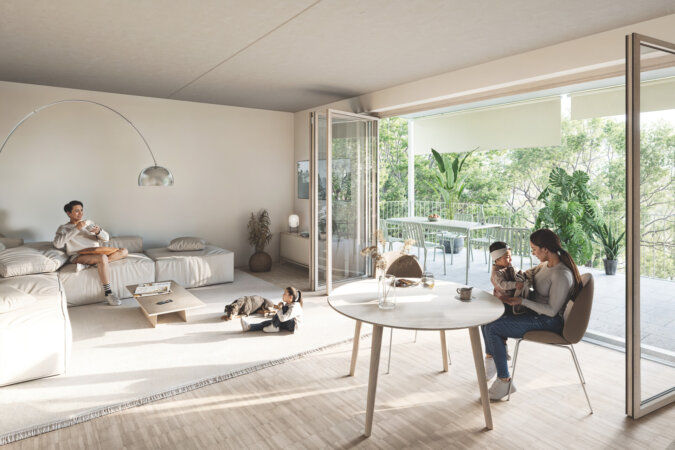 Visualisierung Wohnzimmer