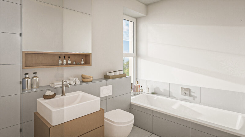 Visualisierung Badezimmer_grau