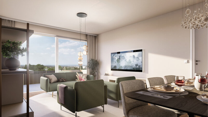 Visualisierung Wohnzimmer