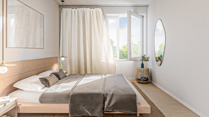 Visualisierung Schlafzimmer