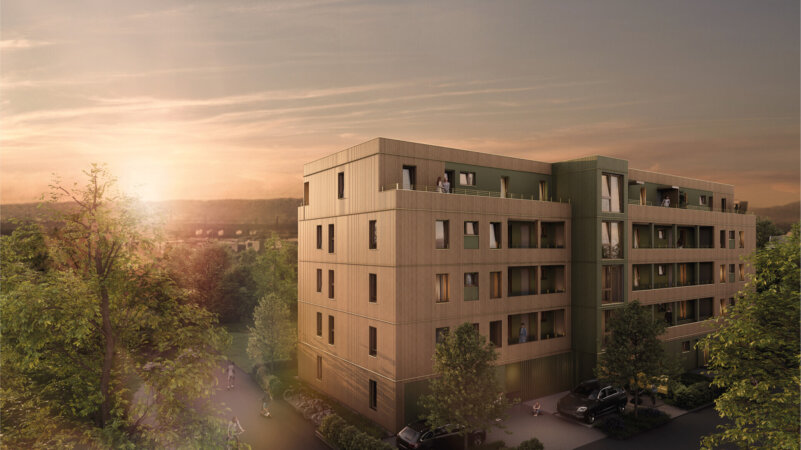 Visualisierung Ostansicht