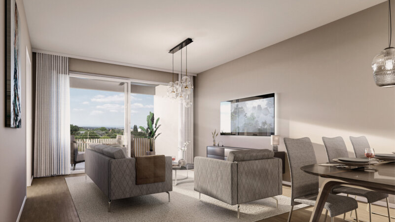 Visualisierung Wohnzimmer