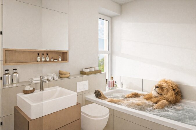 Lapinou Wellness für den Löwen
