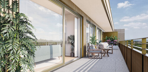 "Das Lapinou" - exklusive 4-Zmmer-Neubau-Penthousewohnung im Ludwigshöhviertel