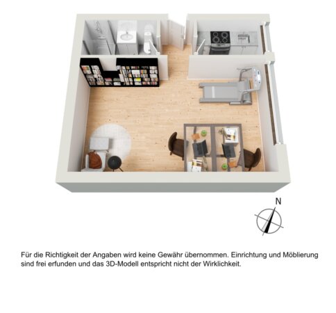 Grundriss 3D UG