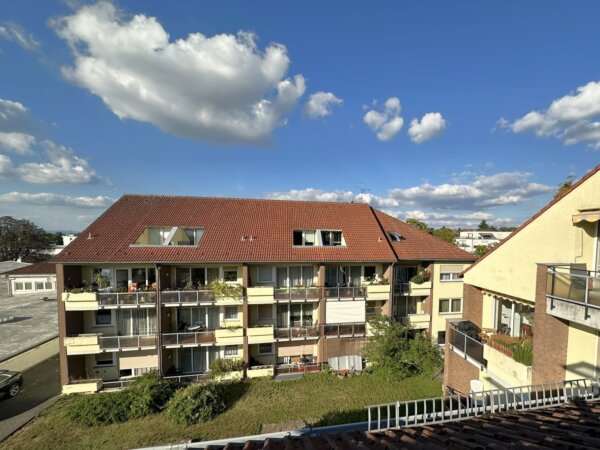 Blick vom Schlafzimmer